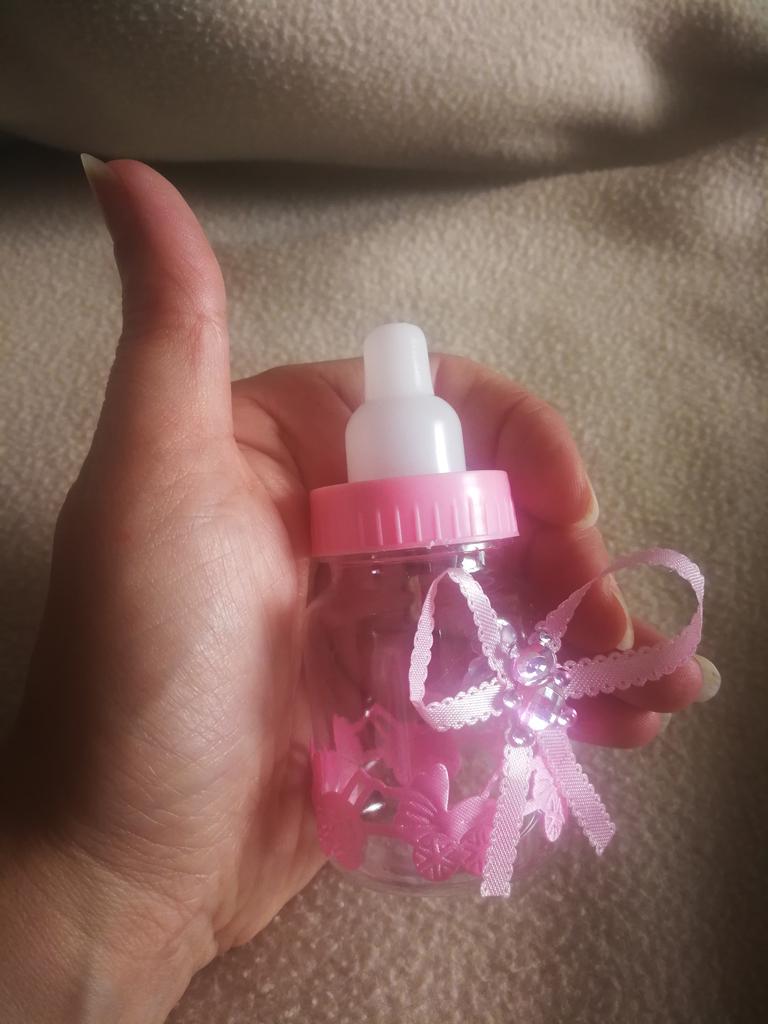 biberones de plastico para baby shower